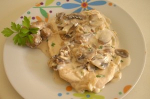 pollo ai funghi