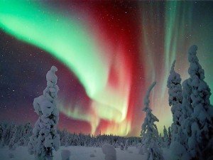 aurora boreale in finlandia