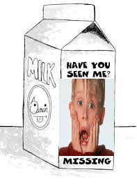 missing milk