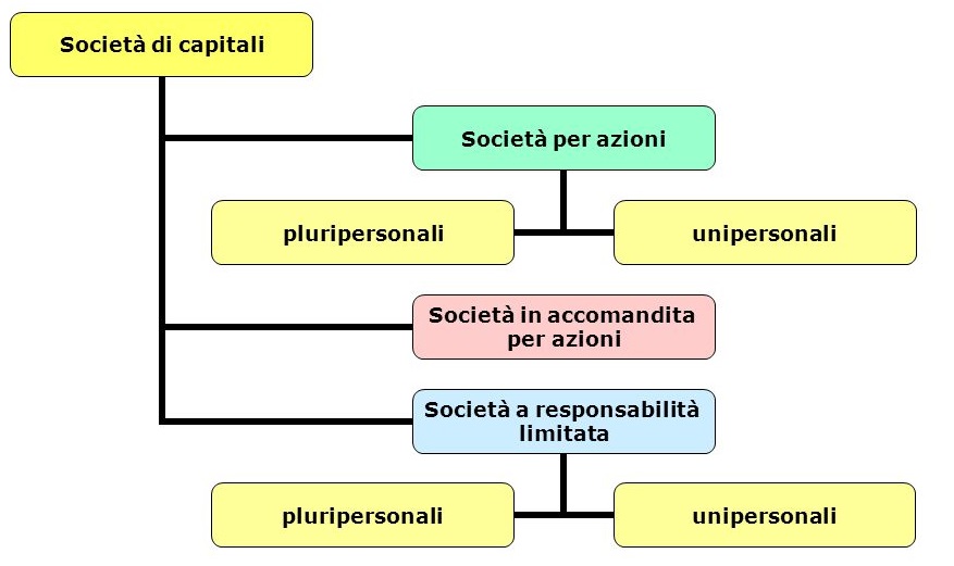 forme società di capitali 