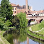 cittadella dettaglio della fortezza di cittadella in provincia di padova