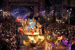 La Cavalcata dei re Magi a Madrid.