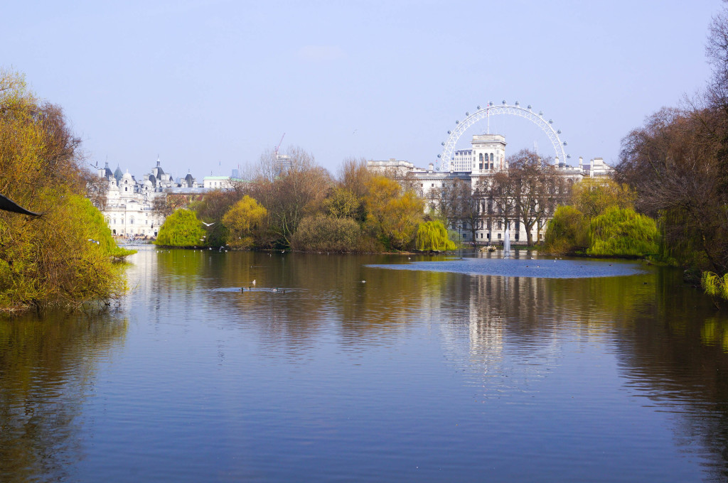 Il lago di St James Park